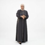 حجاب ستيل سبور بسحاب أمامي – كراب صيفي خفيف – Image 7