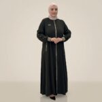 حجاب ستيل سبور بسحاب أمامي – كراب صيفي خفيف – Image 5