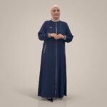 حجاب ستيل سبور بسحاب أمامي – كراب صيفي خفيف